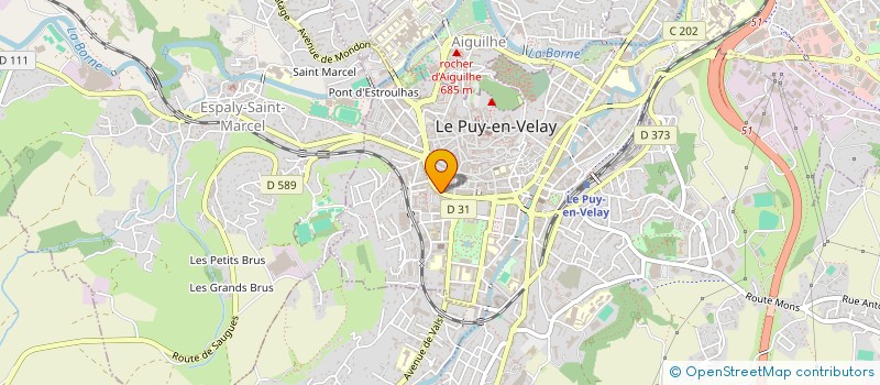 localisation de l'entreprise MADAME CHRISTINE GIORDANINO à LE PUY-EN-VELAY