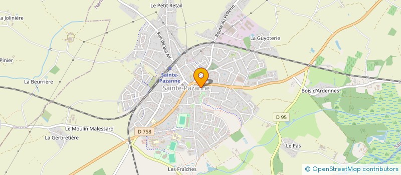 localisation de l'entreprise MADAME CHRISTINE GIRARD à SAINTE-PAZANNE