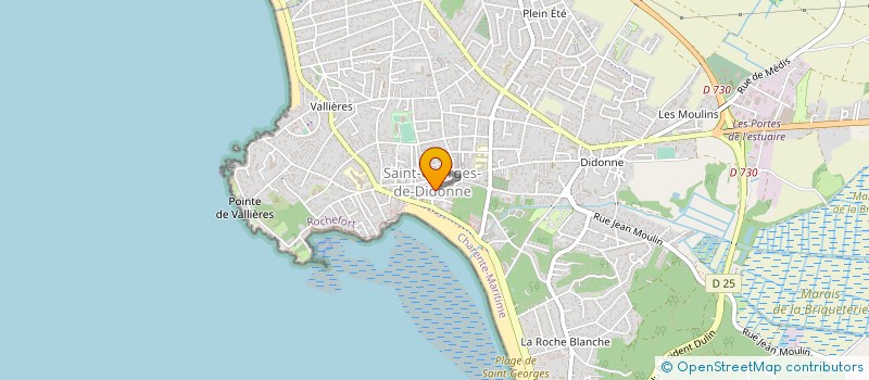 localisation de l'entreprise MADAME CHRISTINE GIRARDEAU  SAINT-GEORGES-DE-DIDONNE