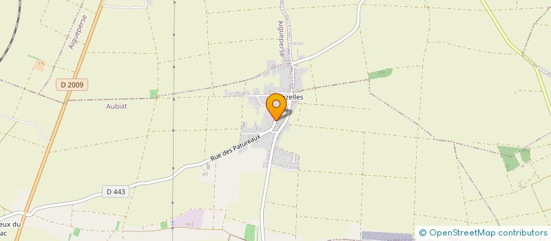 localisation de l'entreprise MADAME CHRISTINE GIRAUD  SAINT-AGOULIN