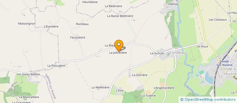 localisation de l'entreprise MADAME CHRISTINE GIRAULT à MOUTIERS-AU-PERCHE