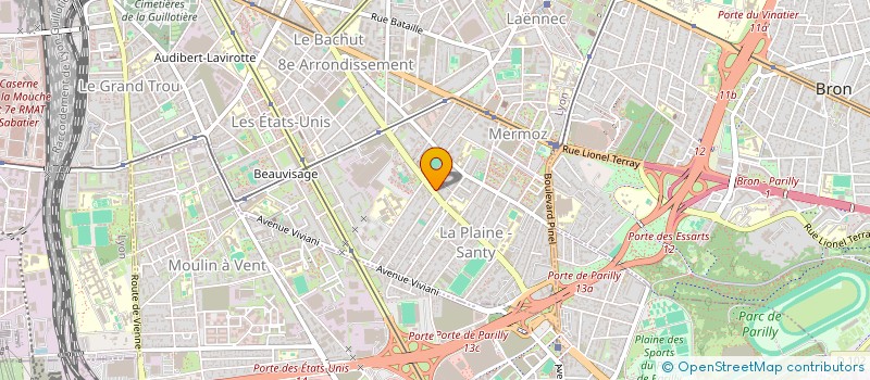 localisation de l'entreprise MADAME CHRISTINE GIRERD à LYON