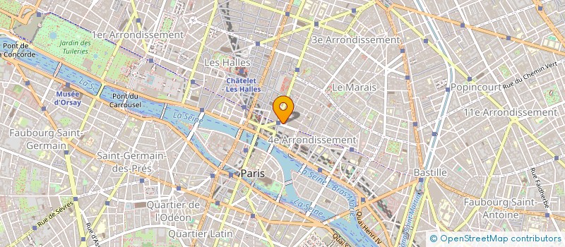 localisation de l'entreprise MADAME CHRISTINE GIRIAT  PARIS