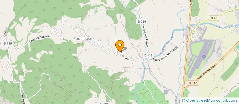 localisation de l'entreprise MADAME CHRISTINE GLEIZES  FOUILLOUSE