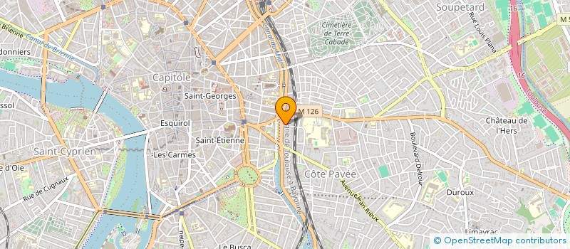 localisation de l'entreprise MADAME CHRISTINE GLEIZES  TOULOUSE