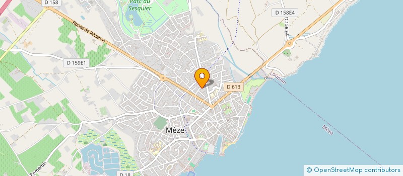 localisation de l'entreprise MADAME CHRISTINE GOBY à MEZE