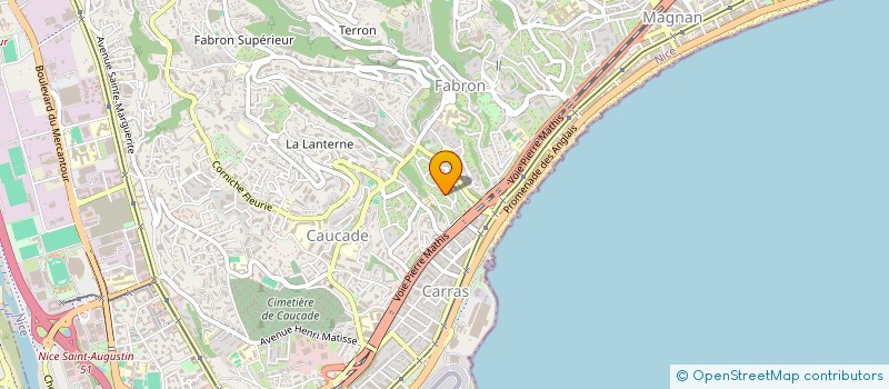 localisation de l'entreprise MADAME CHRISTINE GOEURIOT à NICE