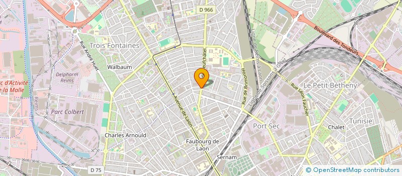 localisation de l'entreprise MADAME CHRISTINE GOIOT  REIMS