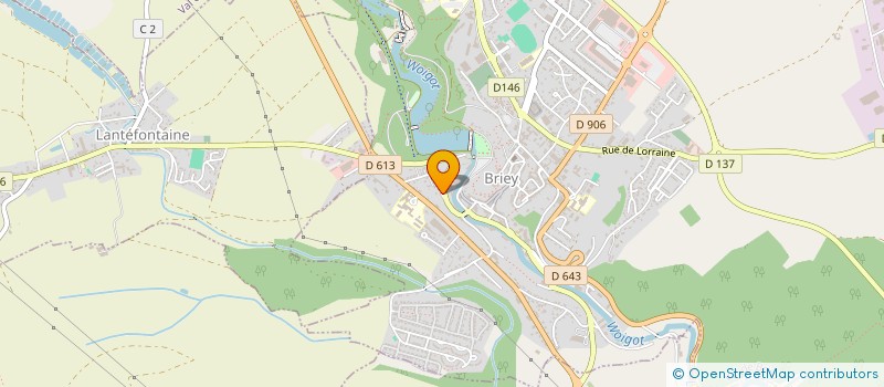 localisation de l'entreprise MADAME CHRISTINE GOIZET  VAL DE BRIEY