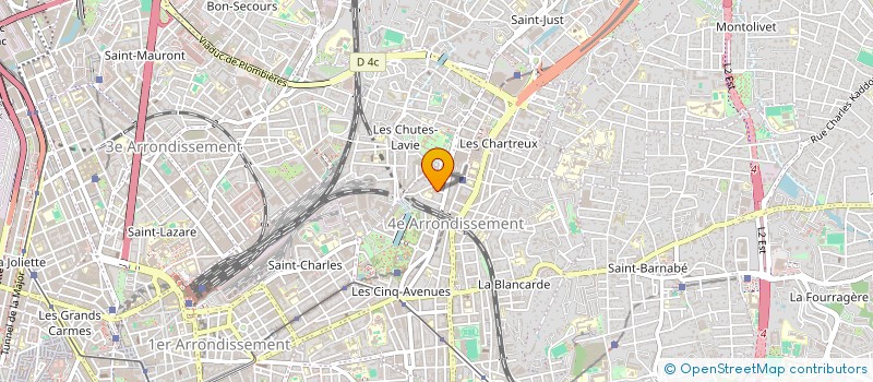 localisation de l'entreprise MADAME CHRISTINE GOMEZ à MARSEILLE