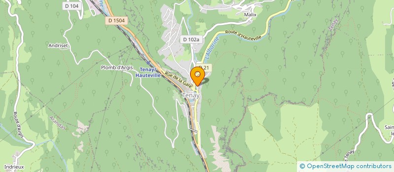 localisation de l'entreprise MADAME CHRISTINE GORECKA  SAINT-RAMBERT-EN-BUGEY