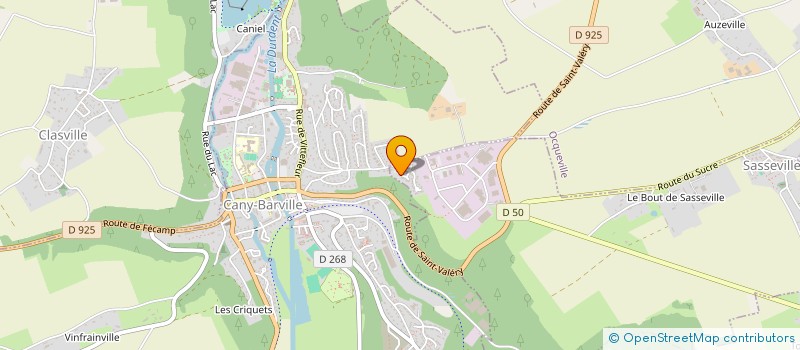 localisation de l'entreprise MADAME CHRISTINE GOURDIN  SASSEVILLE