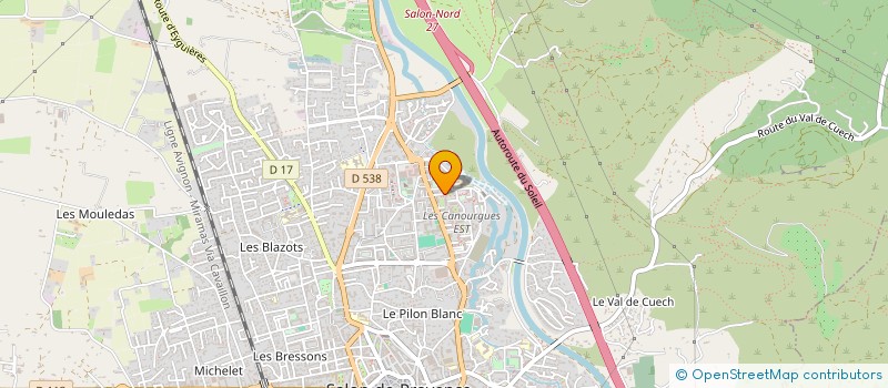 localisation de l'entreprise MADAME CHRISTINE GOURIER  SALON-DE-PROVENCE