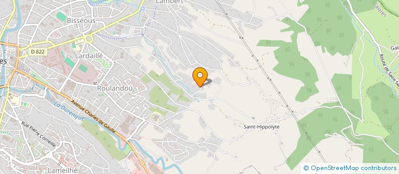 localisation de l'entreprise MADAME CHRISTINE GRABLEY  CASTRES