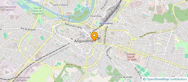 localisation de l'entreprise MADAME CHRISTINE GRANET à ANGOULEME