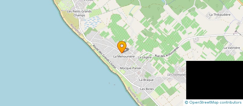 localisation de l'entreprise MADAME CHRISTINE GRANGER à SAINT-PIERRE-D'OLERON