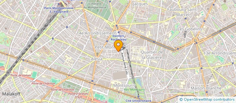 localisation de l'entreprise MADAME CHRISTINE GRANGETAS  PARIS