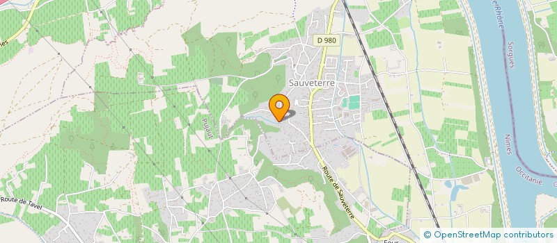 localisation de l'entreprise MADAME CHRISTINE GRAS  SAUVETERRE