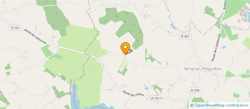 localisation de l'entreprise MADAME CHRISTINE GREENWOOD  EYMET