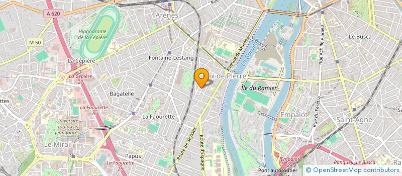 localisation de l'entreprise MADAME CHRISTINE GREVIN à TOULOUSE
