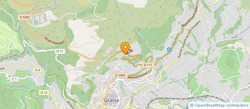 localisation de l'entreprise MADAME CHRISTINE GRIFFA à GRASSE