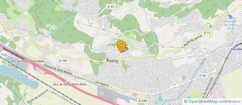 localisation de l'entreprise MADAME CHRISTINE GRISWEG  PASSY