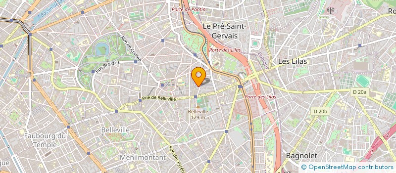 localisation de l'entreprise MADAME CHRISTINE GROSJEAN  PARIS