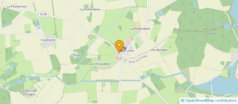 localisation de l'entreprise MADAME CHRISTINE GUERISSE à ABBARETZ
