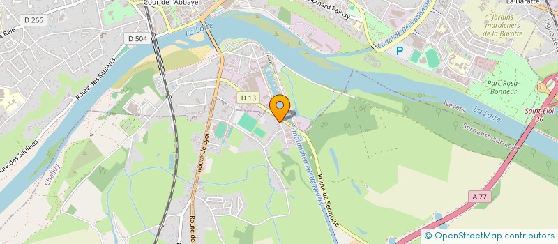 localisation de l'entreprise MADAME CHRISTINE GUEUR  SERMOISE-SUR-LOIRE