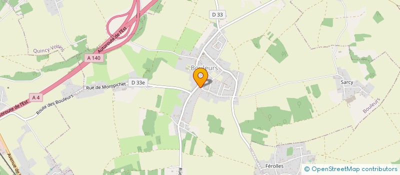 localisation de l'entreprise MADAME CHRISTINE GUGLIELMI  BOULEURS