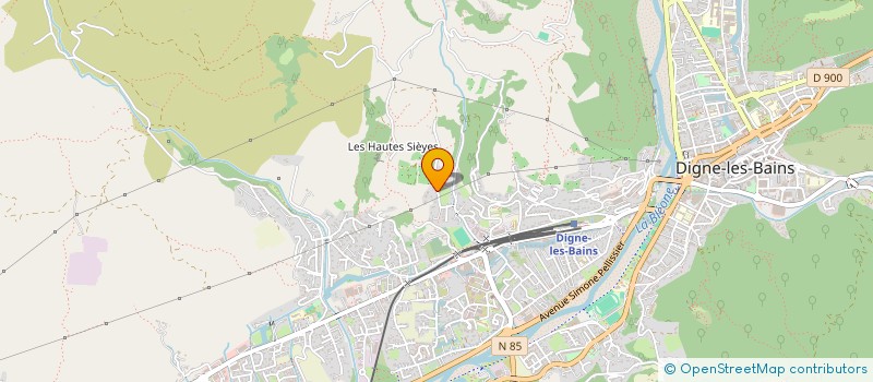 localisation de l'entreprise MADAME CHRISTINE GUICHARD à DIGNE-LES-BAINS
