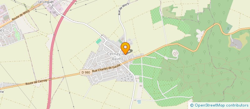 localisation de l'entreprise MADAME CHRISTINE GUIDE  CERNAY-LES-REIMS