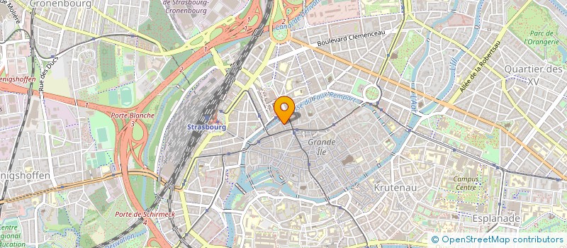 localisation de l'entreprise MADAME CHRISTINE GUIOT à STRASBOURG