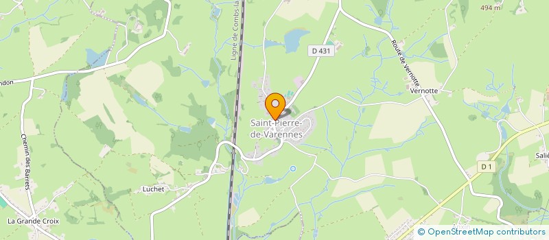 localisation de l'entreprise MADAME CHRISTINE GUZZI à SAINT-PIERRE-DE-VARENNES