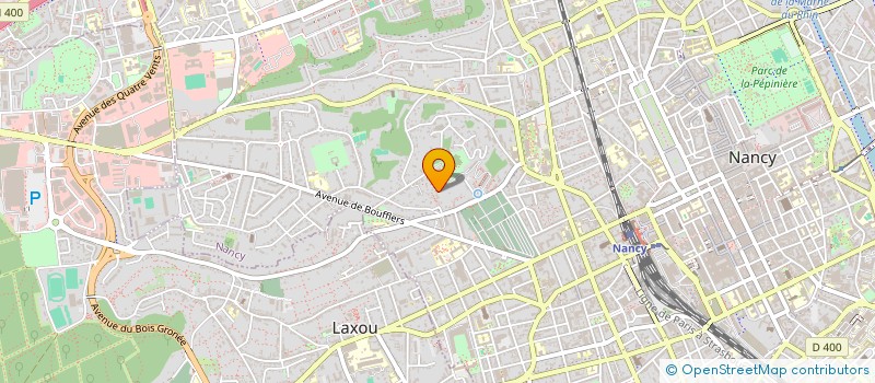 localisation de l'entreprise MADAME CHRISTINE HALL  NANCY