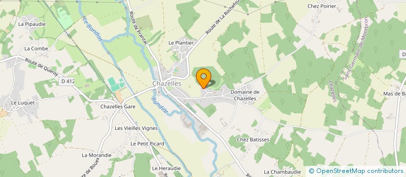 localisation de l'entreprise MADAME CHRISTINE HARAUT à CHAZELLES
