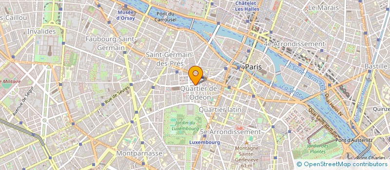 localisation de l'entreprise MADAME CHRISTINE HARMOUCHE  PARIS