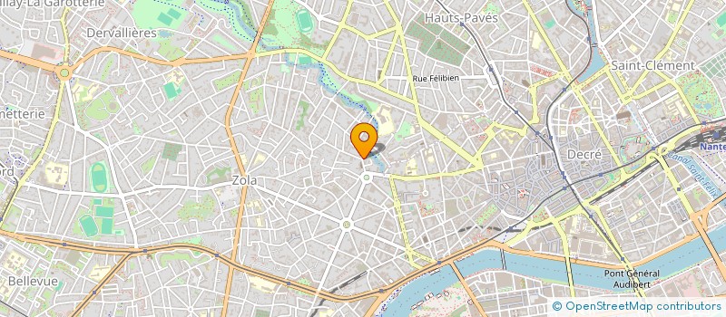 localisation de l'entreprise MADAME CHRISTINE HAYE à NANTES