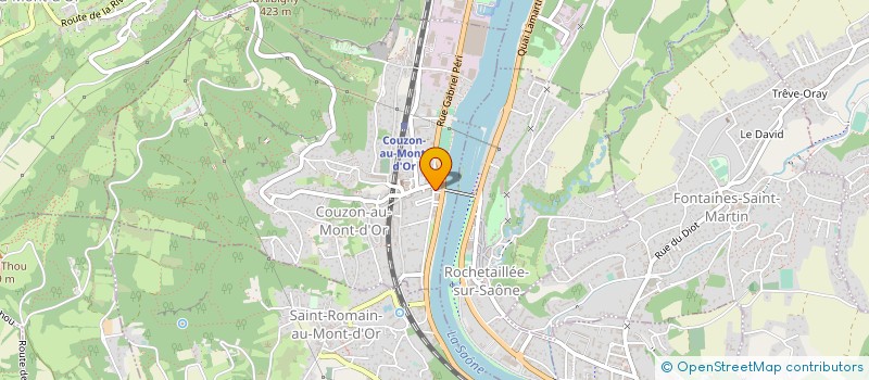 localisation de l'entreprise MADAME CHRISTINE HEBBEN  COUZON-AU-MONT-D'OR