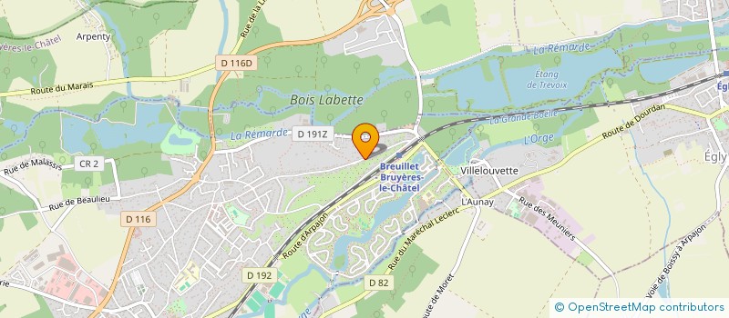 localisation de l'entreprise MADAME CHRISTINE HEILMANN  BREUILLET