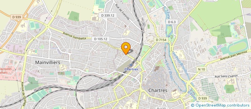 localisation de l'entreprise MADAME CHRISTINE HERON à CHARTRES