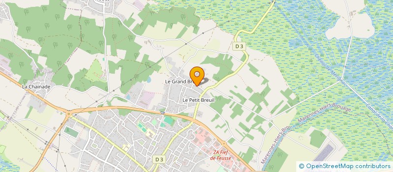 localisation de l'entreprise MADAME CHRISTINE HERONNEAU  MARENNES-HIERS-BROUAGE