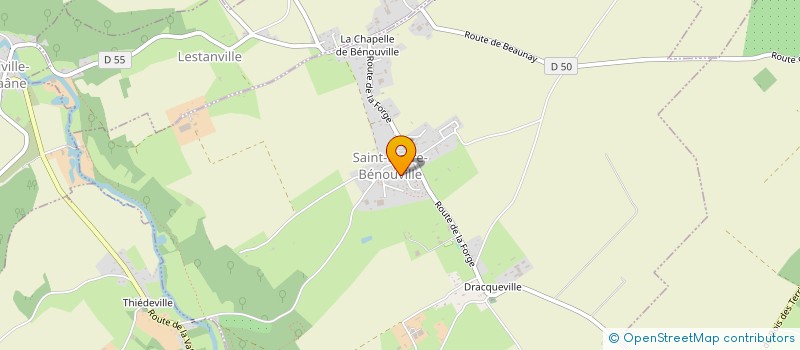 localisation de l'entreprise MADAME CHRISTINE HEUZE à SAINT-PIERRE-BENOUVILLE