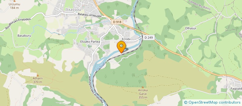 localisation de l'entreprise MADAME CHRISTINE HIFRI  ESPELETTE