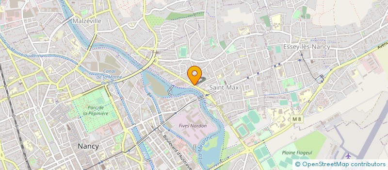 localisation de l'entreprise MADAME CHRISTINE HINSINGER  SAINT-MAX