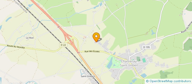 localisation de l'entreprise MADAME CHRISTINE HIRSCH à CHANTENAY-SAINT-IMBERT