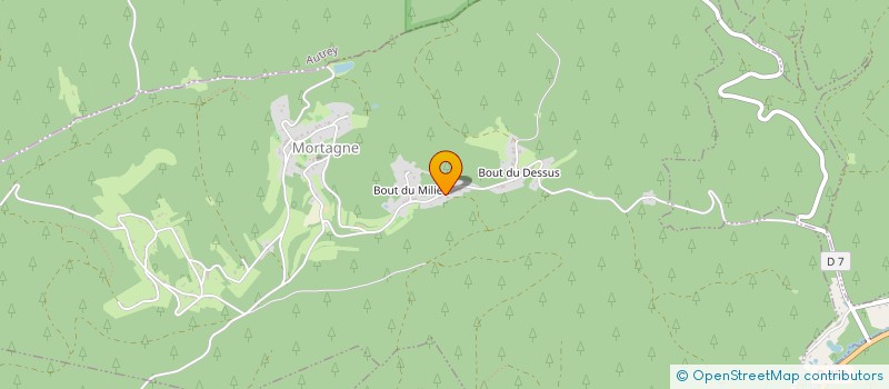 localisation de l'entreprise MADAME CHRISTINE HOUILLON  MORTAGNE