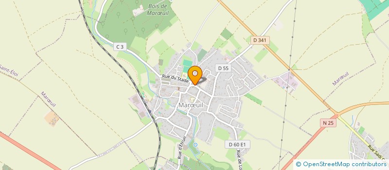 localisation de l'entreprise MADAME CHRISTINE HOUSIEAUX  MARUIL