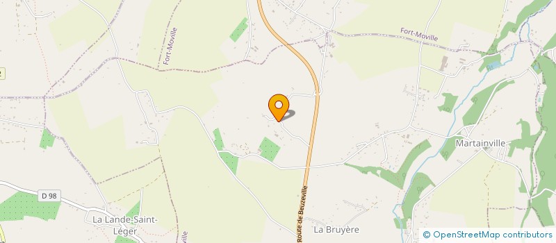 localisation de l'entreprise MADAME CHRISTINE HUET  MARTAINVILLE