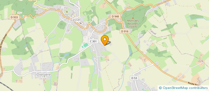 localisation de l'entreprise MADAME CHRISTINE HUGUET  CASSEL